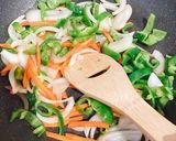 調味料3つ☆簡単酢豚風肉団子作り方3写真