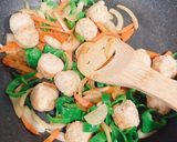 調味料3つ☆簡単酢豚風肉団子作り方4写真