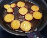 さつまいものはちみつ梅煮作り方3写真