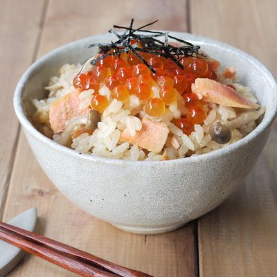 簡単♪鮭といくらの炊き込み御飯 by 梅ミッキー 【クックパッド