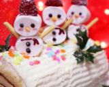 クリスマス☆材料4つ☆マシュマロ雪だるま作り方12写真