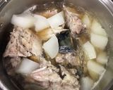 ぶり大根(あら多め)作り方3写真