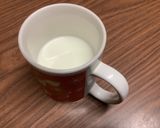 アイスinホットミルクで簡単ココア作り方1写真