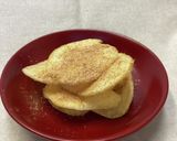 マカパウダーがけポテトチップス作り方3写真