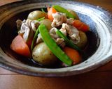 新じゃがの煮物作り方4写真