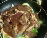 簡単☆フライパンで美味しいジンギスカン☆作り方4写真