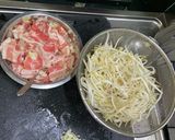 ネギ塩豚丼作り方2写真