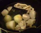 【話題】里芋と長葱と鶏肉のスープ煮作り方1写真