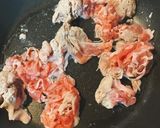 豚肉と長ネギのおろしポン酢パスタ作り方2写真