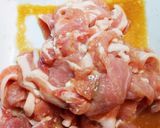 絶品☆ニンニクの芽と豚肉炒め作り方1写真