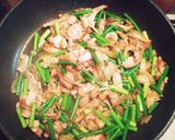 絶品☆ニンニクの芽と豚肉炒め作り方4写真