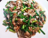 絶品☆ニンニクの芽と豚肉炒め作り方5写真
