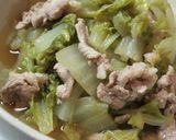 オイスターソースで！白菜の煮物作り方5写真