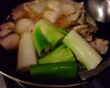 【話題】里芋と長葱と鶏肉のスープ煮作り方2写真