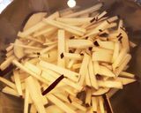 色々根菜と鶏むね肉のきんぴら作り方2写真