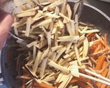 色々根菜と鶏むね肉のきんぴら作り方7写真