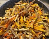 色々根菜と鶏むね肉のきんぴら作り方9写真