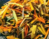 色々根菜と鶏むね肉のきんぴら作り方14写真