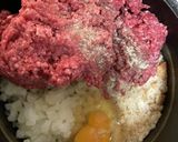トマト味の煮込みハンバーグ作り方1写真