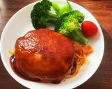 中も外もWのチーズハンバーグ作り方10写真