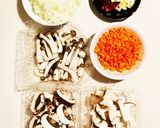 きのこたっぷり！牛挽肉のボロネーゼ作り方1写真