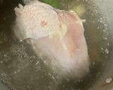 鶏胸肉で作る 茹で鶏作り方4写真