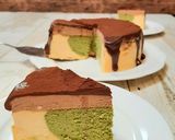 抹茶とチーズとチョコの３層チーズケーキ作り方11写真