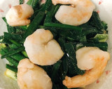レンチン調理！冷凍野菜とエビの卵とじ作り方1写真