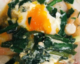 レンチン調理！冷凍野菜とエビの卵とじ作り方4写真