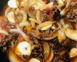 簡単●トマト缶でミートソースのパスタ作り方2写真