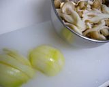 我が家の定番☆しめじ牛丼作り方1写真