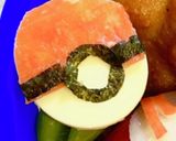 マリオカービィ弁当☆モンスターボールも作り方5写真