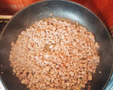 絶品☆豚挽き肉とほうれん草の和風パスタ作り方2写真