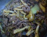 我が家の定番☆しめじ牛丼作り方7写真
