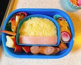 年少さん♪キャラ弁 幼稚園バス作り方1写真