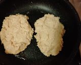水切り不要!オートミールのハンバーグ風作り方4写真