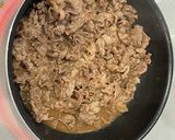牛肉のすき煮、甘辛炒め作り方3写真