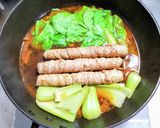 ゴボウの肉巻き中華風あんかけ仕立て作り方6写真