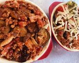 チーズたっぷり茄子ベーコンラザニアご飯作り方13写真