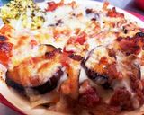 チーズたっぷり茄子ベーコンラザニアご飯作り方15写真
