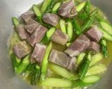 燻製にした塩煮豚のトマトソースパスタ作り方5写真