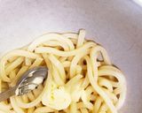 簡単！レンチン釜玉うどん作り方3写真