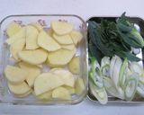 下仁田ねぎとじゃがいものしらすバター炒め作り方1写真