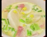 ほっこり優しいかぶのミルクスープ作り方4写真