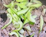 青梗菜と豚バラ野菜炒め作り方5写真