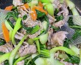 青梗菜と豚バラ野菜炒め作り方10写真
