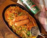 鉄板ナポリタン焼きそば作り方7写真