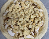 マヨタマと椎茸の和風ピザ作り方3写真