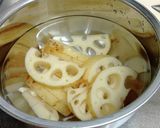 ○o れんこんとベーコンの塩炒め o○作り方1写真
