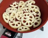 ○o れんこんとベーコンの塩炒め o○作り方3写真